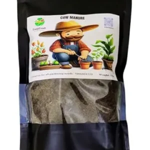 TrulyFresh Organic Cow Manure Fertilizer for Plants Home Gardens (1 kg)